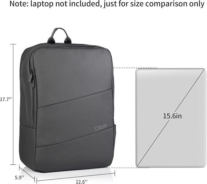 CZUR Aura Pro 14MP Document Scanner and Black Travel Backpack Bundle