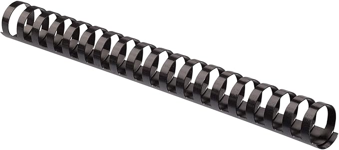 Fellowes Binding Machine Galaxy E Electric Comb Binding (5218301) & 52367 Plastic Comb Bindings, 3/4" Diameter, 150 Sheet Capacity, Black (Pack of 100 Combs)