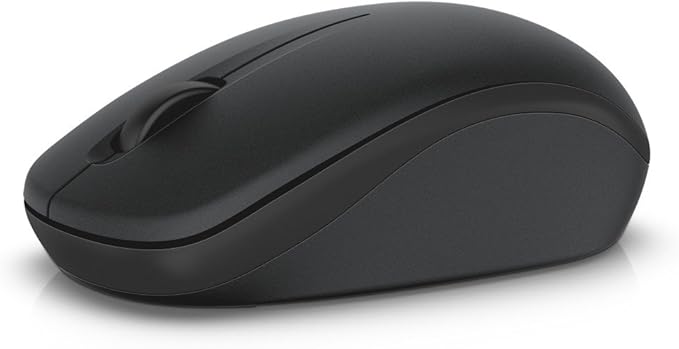 Dell Wireless Computer Mouse-WM126 – Long Life Battery, with Comfortable Design (Black)