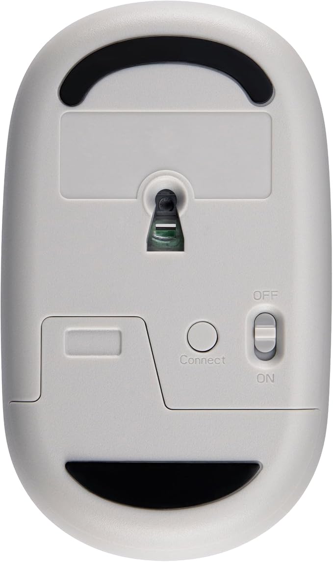 acer Computer Mouse Wireless, 2.4G Slim USB Wireless Mice with USB-A Receiver, 1600 DPI Optical, Laptop Mouse with Plug and Play for Right/Left Handed Users (for Chromebooks, Windows PC & Mac) White
