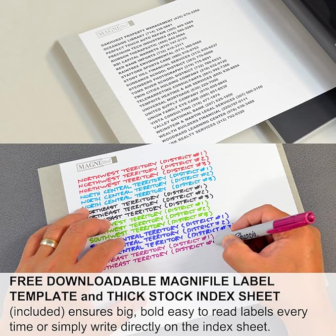 Ultimate Office MagniFile Extra-Capacity Hanging File Folders, 2" Box-Bottom, Letter Size, Feature Wrap-Around Bungee Security Cord (Set of 8)