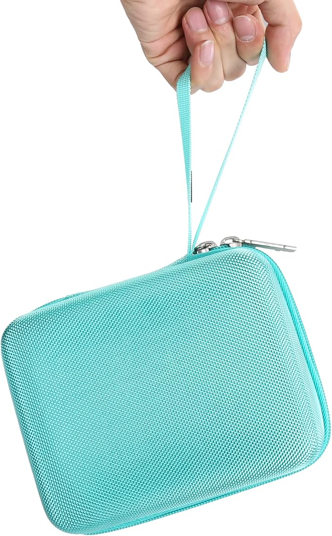khanka Hard Travel Case Replacement for Phomemo M04S Portable Thermal Printer, Bluetooth Label Printer, Case Only (Teal)