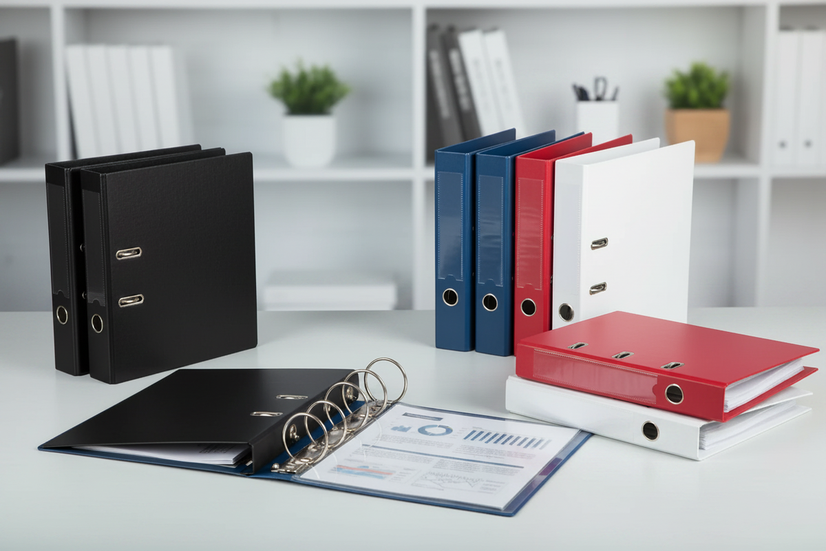 Ring binders for storing and organizing documents