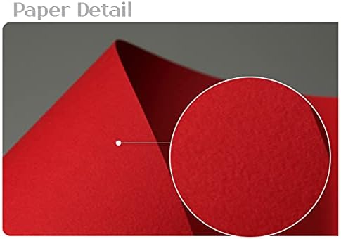 PPAPPAPPIYO 3.5x2 Blank color index cards (100) Paper - Blank (red)