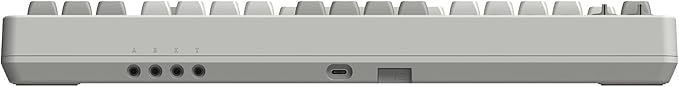 8Bitdo 87 Keys Retro Mechanical Keyboard Bluetooth/2.4G/USB-C, Hot Swappable, Dual Super Programmable Buttons, Volume knob for Windows and Android - M Edition