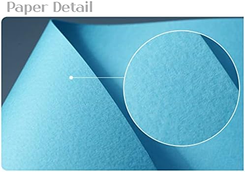 PPAPPAPPIYO 3.5x2 Blank color index cards (100) Paper - Blank (blue)