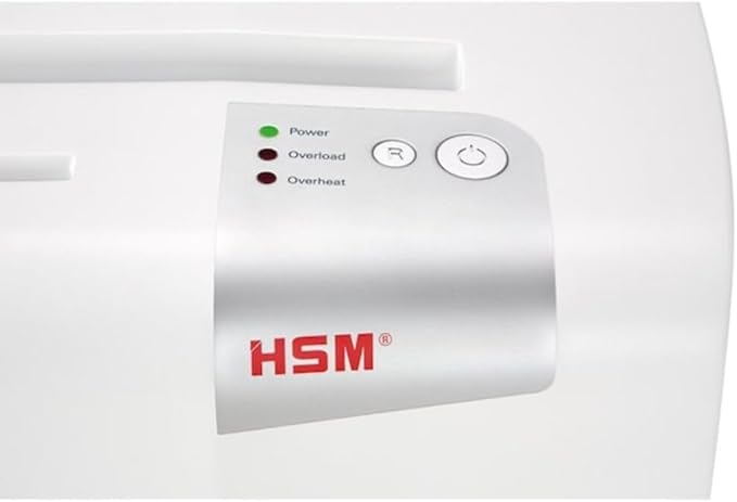 HSM shredstar X8, 8-Sheet, Cross-Cut, 4.8-Gallon Capacity Paper Shredder with Separate CD Slot, White | HSM1044W
