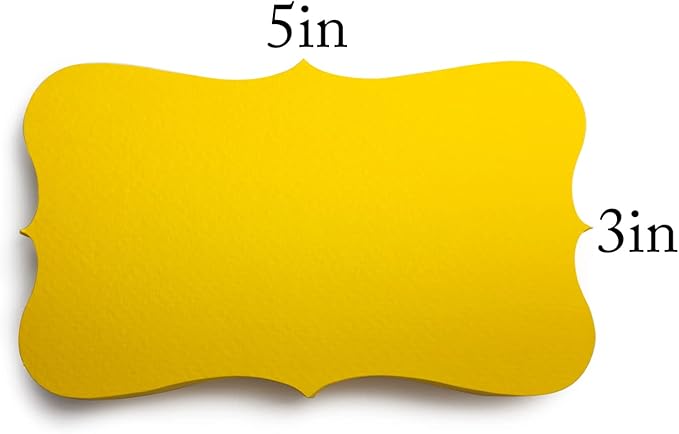 PPAPPAPPIYO 3x5 index card/Set of 72 Blank index cards 180gsm (YELLOW)
