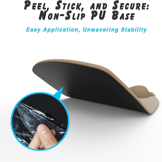 ErgoFlow Gel Wrist Rest Mouse Pad-Ergonomic Cushion for Desk, Cute Aesthetic Computer Decor for Women,Small Mousepad Mat&Laptop Pads-Office,Home Wireless Support&Ergo Accessories (08Black Marble)