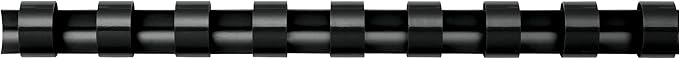 Fellowes Binding Machine Galaxy E Electric Comb Binding (5218301) & 52367 Plastic Comb Bindings, 3/4" Diameter, 150 Sheet Capacity, Black (Pack of 100 Combs)