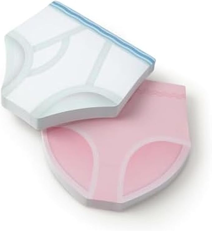 Genuine Fred Unmentionables Sticky Notes, Set of Two Funny Underwear Designs, 75 Sheets Each, Fun Gift for The Office, Graduation, Back to School