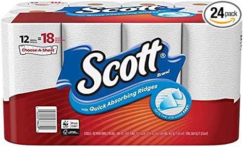 Scott Kimberly-Clark Professional KCC38869 Choose-A-Sheet Paper Towels, White
