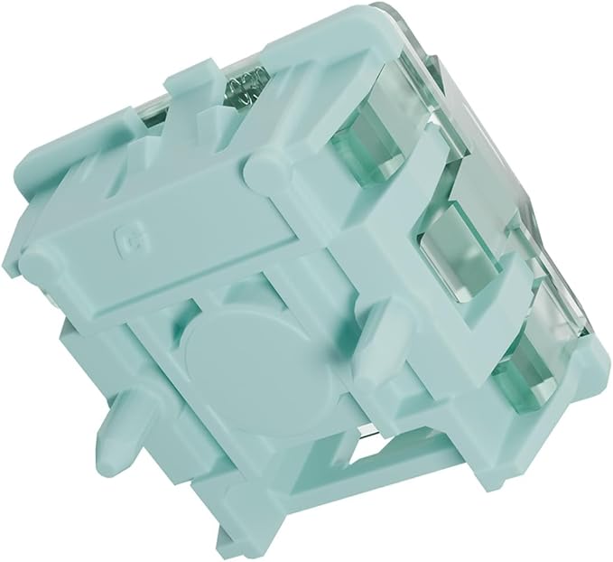 Gateron Magnetic Jade Pro Keyboard Switches, Linear Factory Pre-lubed Freely Setting Pre-Travel 20mm Longer Spring Key Switches Only for Magnetic Gaming Keyboard(108PCS)