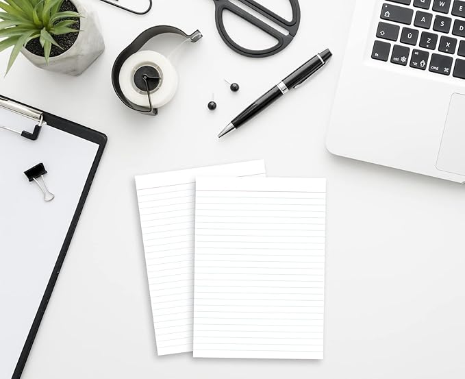 Home Advantage Vertically Ruled White Index Cards, Note Cards