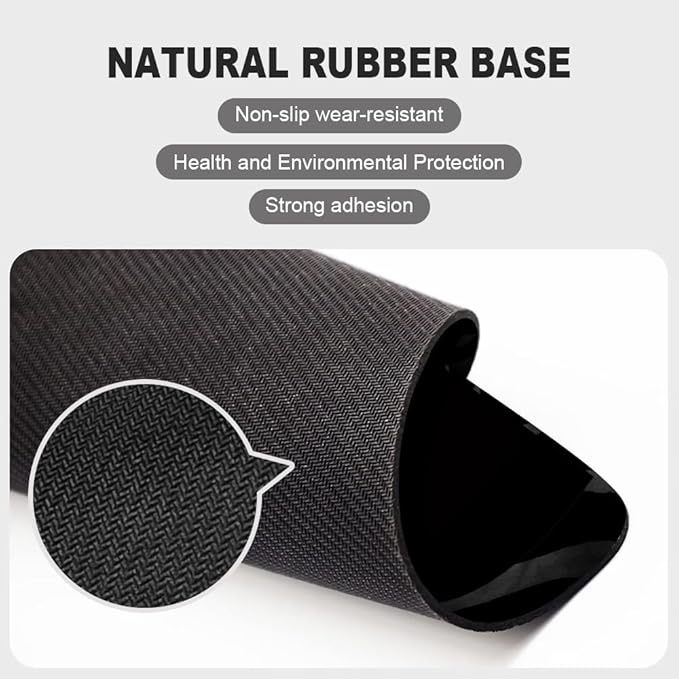 Square Mouse Pad Cool Dog with Sunglasses-1,Gaming Mouse Pads for Desk,Soft Computer Waterproof Non-Slip Mouse Mat