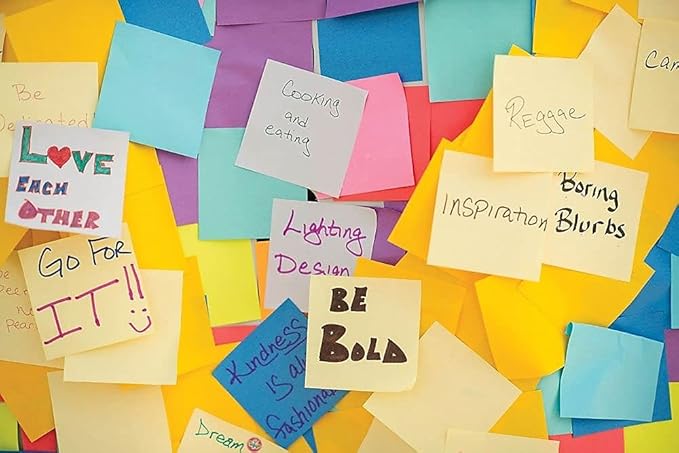 Post-it Greener Notes, 1.5x2 in, 12 Pads, America's #1 Favorite Sticky Notes,Canary Yellow, Clean Removal, 100% Recycled Material (653 RP)