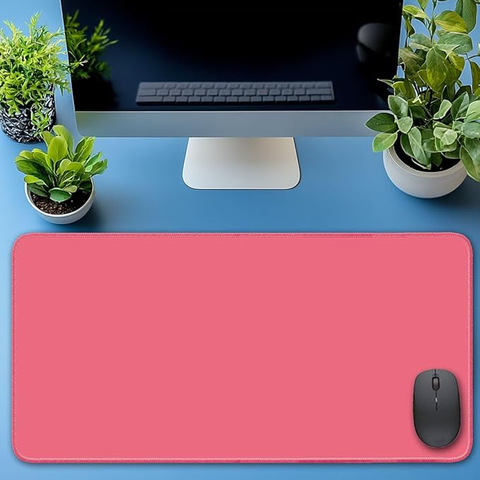 Large Mouse Pad, Non-Slip Desk Blotter, Office Desk Mat, Desk Pad Protector, Laptop Desk Pad, Desk Writing Pad for Office and Home, Watermelon, 24x12 inch