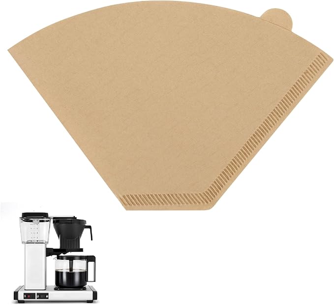 Coffee Filters #4 Compatible with Technivorm Moccamaster Coffee Maker, 100 Pcs Cone Filters for Technivorm Moccamaster 8-10 Cup KBT KBGV KB