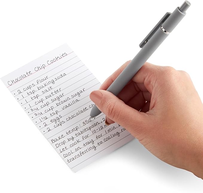 Okuna Outpost 300 Pack Vertically Ruled Index Cards - Lined Paper Vertical NoteCards - Portrait Style (3 x 5 In)