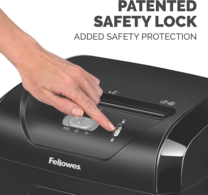 Fellowes 14-Sheet Cross-Cut Paper Shredder and Shredder Oil Bundle
