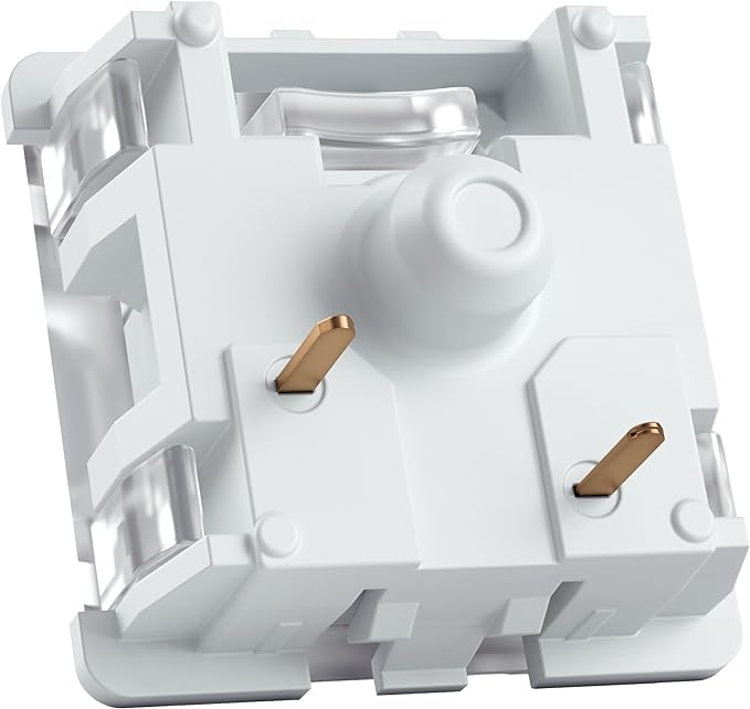 GLORIOUS Kailh Box White Mechanical Keyboard Switches: Clicky 120-Pack for Enhanced Gaming Experience - Perfect for High-Speed Typing