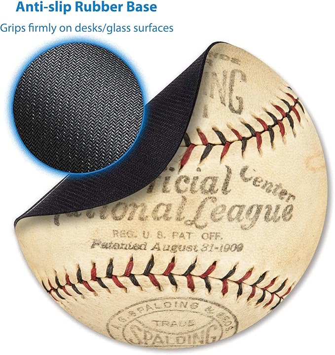Baseball Round Mouse Pad Vintage Commemorative Design, Retro Baseball Mouse Pads