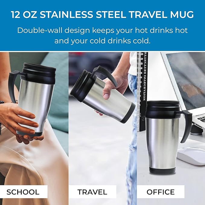 Kenmore Single Serve Coffee Maker – Compatible with Keurig K‑Cup Pods & Ground Coffee, One Cup Brewer, 6–12 Oz Brew Sizes, Travel Mug Friendly, Auto Shut‑Off, Hot & Iced Maquina de cafe, Red