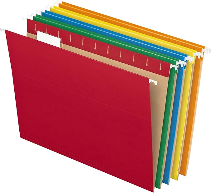 Pendaflex Color File Folders and Hanging Folders Bundle (100 Folders)