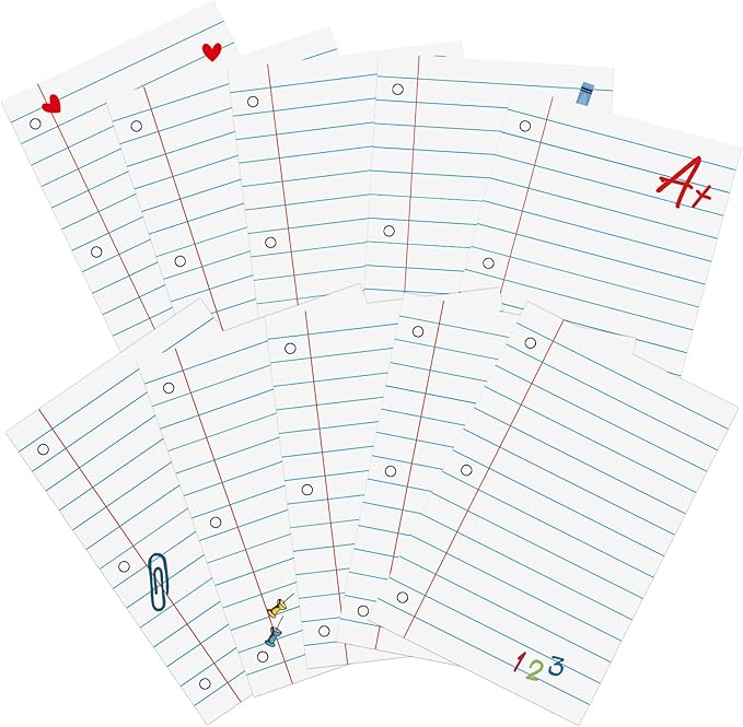 Spiareal 100 Pcs Blank Note Cards 4 x 6 in Blank Decorative Notecards Index Cards Bulk Thank Greeting Notecards for DIY School Office Wedding Baby Shower(White,4 x 6 in,Teacher)