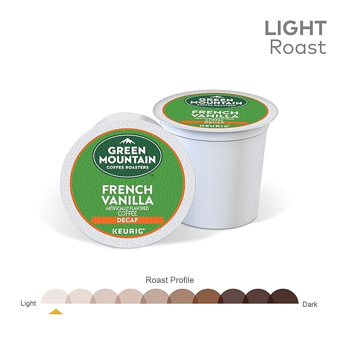 Keurig, Green Mountain, French Vanilla Decaf Coffee, K-Cup packs, 48-Count