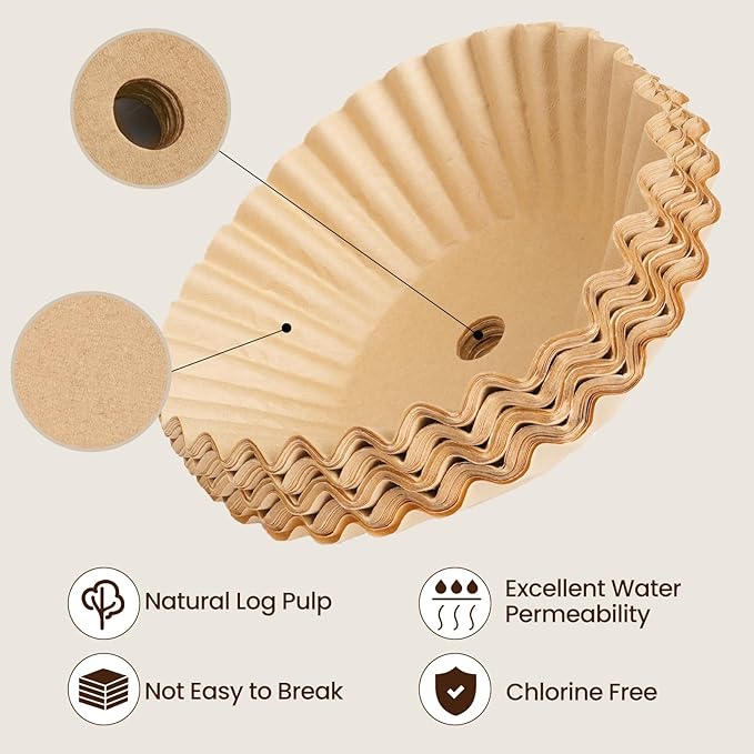 Coffee Paper Filter for Hamilton Beach 45 Cup Coffee Urn and Hot Beverage Dispenser, 120pcs