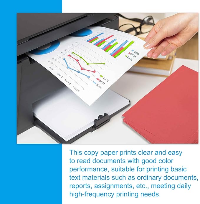 MECCANIXITY 25 Sheets Colored Copy Paper 16.5 x 11.7 Inch Printer Paper 80gsm Light Yellow for Office Printing, Document Copying, Invitations, Forms, Art Projects