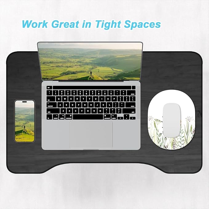 Rimilak Small Mouse Pad 6 x 8 Inch, Takes up Wrist and Mouse Space, Waterproof Compact Mini Mouse Mat for Laptop Computer Wireless Mouse Keyboard Home Office Travel,Butterfly Leaves
