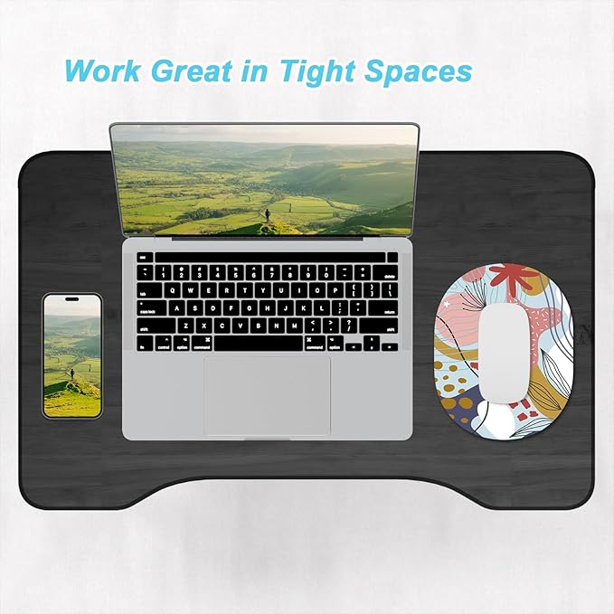 Rimilak Small Mouse Pad 6 x 8 Inch, Takes up Wrist and Mouse Space, Waterproof Compact Mini Mouse Mat for Laptop Computer Wireless Mouse Keyboard Home Office Travel,Yellow Dots