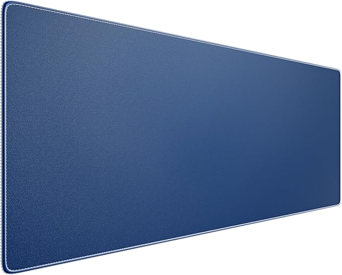 Waterproof Large Gaming Mouse Pad with Durable Stitched Edges, Non-Slip Rubber Base, Grainy Jacquard Mouse Mat Desk Pad for Home Office Gaming, 31.5''x11.8''x0.12'', Matte Gray
