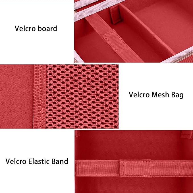 Label Printer Case Compatible with NIIMBOT B21/B21 Pro/B1 Label Maker Thermal Label Printer and 2 inch Label Paper(Red Case)