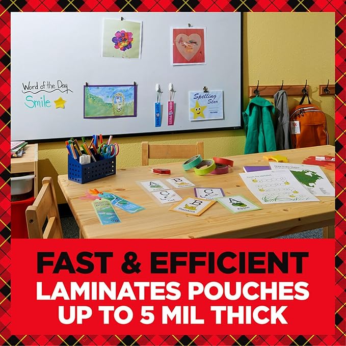 Bundle of Scotch Thermal Laminator, Extra Wide 13 Inch InputTL1302Z + Scotch Thermal Laminating Pouches, Legal Size 11 x 17 Inches, 25 Pack Laminating Sheets, 3 Mil