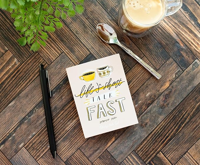 Gilmore Girls "Life's Short, Talk Fast" Sticky Note and Tab Box Set | Notepad Stationery Paper, School and Office Supplies