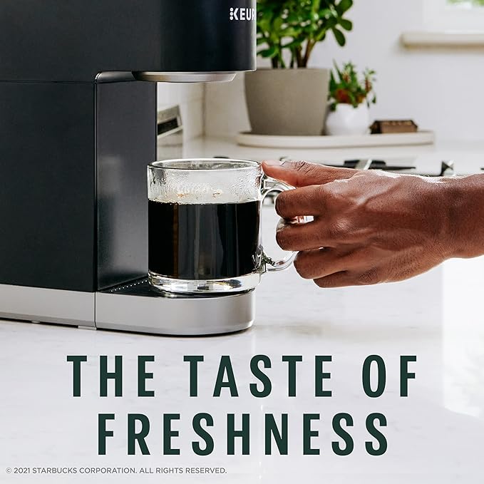 Starbucks K-Cup Coffee Pods, Starbucks Blonde Roast Hot or Iced Coffee, Veranda Blend, 96 Keurig Pods