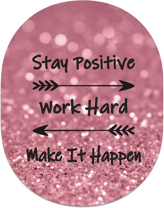 Rimilak Small Mouse Pad 6 x 8 Inch, Takes up Wrist and Mouse Space, Waterproof Compact Mini Mouse Mat for Laptop Computer Wireless Mouse Keyboard Home Office Travel,Work Hard